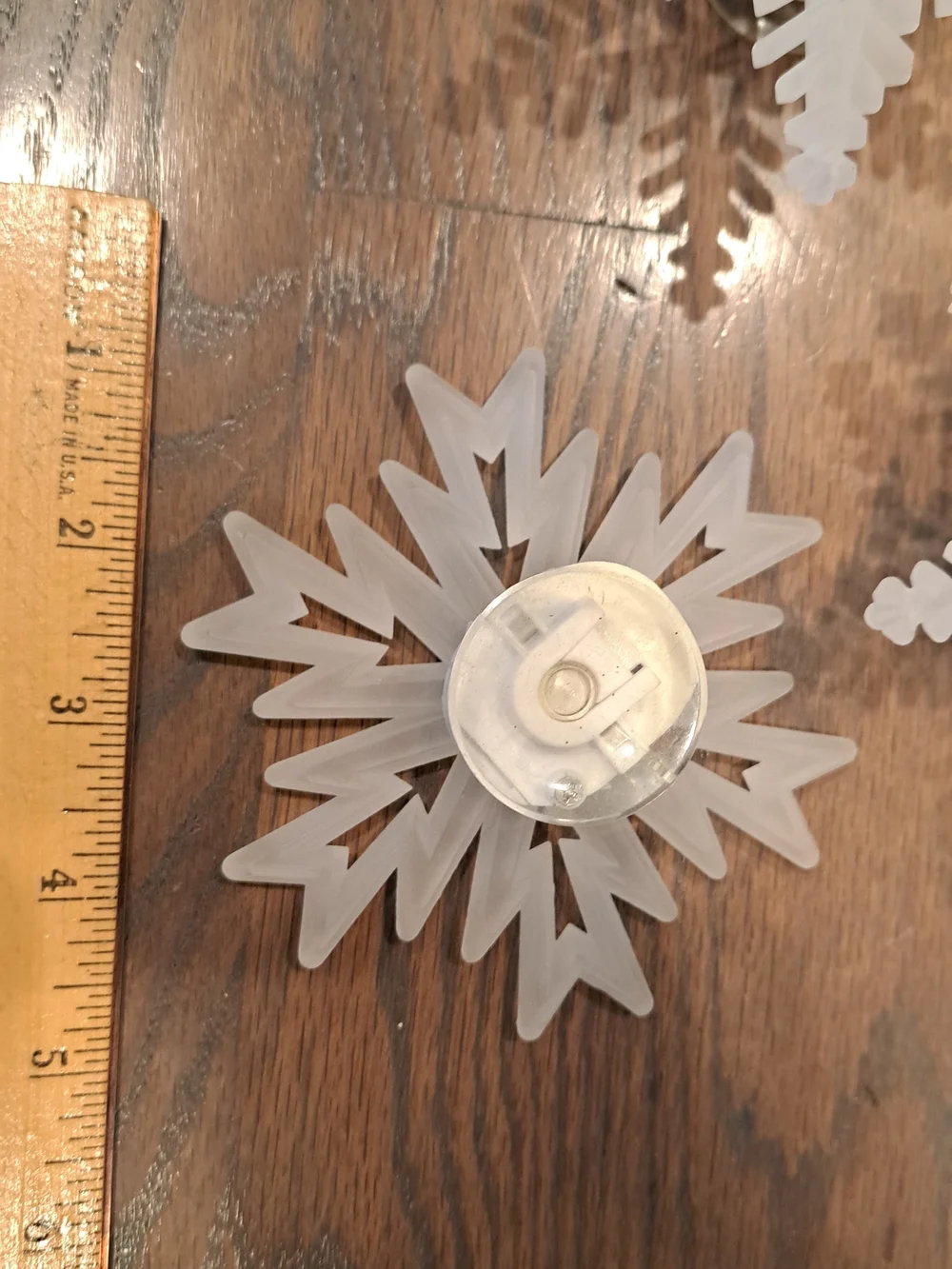 Decorative Snowflake Color Changing Lights - Set of 3
